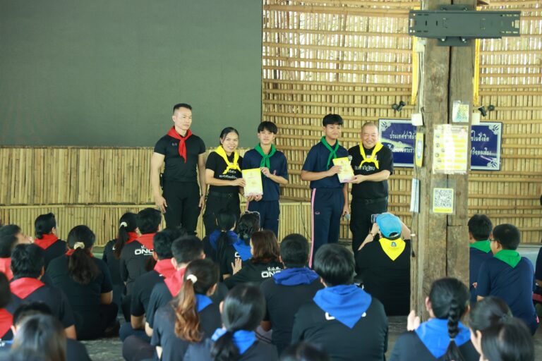 นักเรียนห้องเรียนสมรรถนะนิติศาสตร์ -รัฐศาสตร์ทำกิจกรรมอบรมหลักสูตร “DAYTRIP” ร่วมกับสำนักงานคณะกรรมการป้องกันและปราบปรามยาเสพติด (ป.ป.ส.) กระทรวงยุติธรรม ณ ศูนย์ฝึกโรงเรียนจิตอาสา 904 (บางเขน) กรมทหารราบที่ 11 รักษาพระองค์ กรุงเทพมหานคร