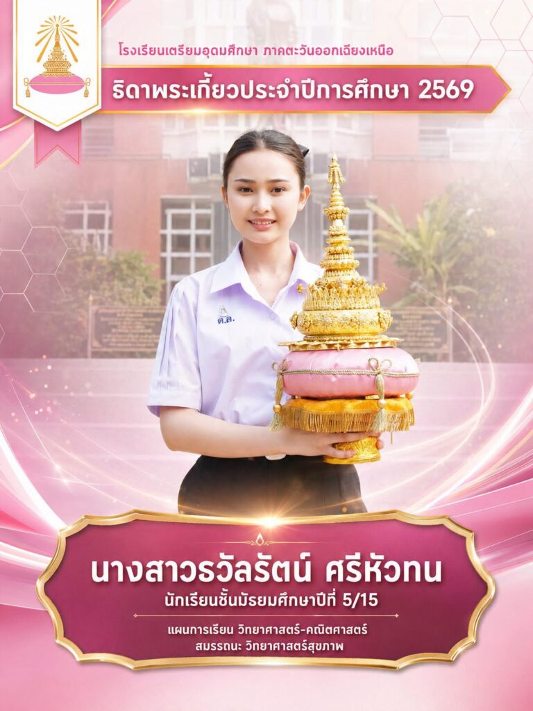 ผลการคัดเลือกธิดาพระเกี้ยว ประจำปีการศึกษา 2569