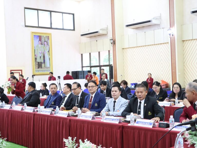 สพม.สกลนคร ประชุมผู้บริหารสถานศึกษา ในสังกัดสำนักงานเขตพื้นที่การศึกษามัธยมศึกษาสกลนคร ครั้งที่ 8/2569 ประจำเดือน สิงหาคม 2569