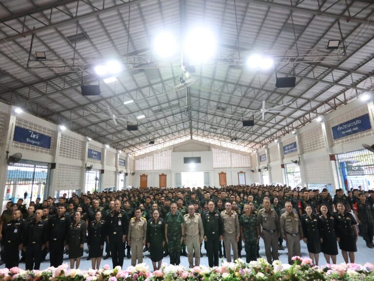 พิธีเปิดการฝึกภาคปกติของนักศึกษาวิชาทหาร ประจำปีการศึกษา 2569 ศูนย์ฝึกอำเภอสว่างแดนดิน หน่วยฝึกนักศึกษาวิชาทหาร มณฑลทหารบกที่ 29
